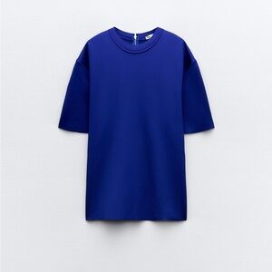 Zara scuba effect top